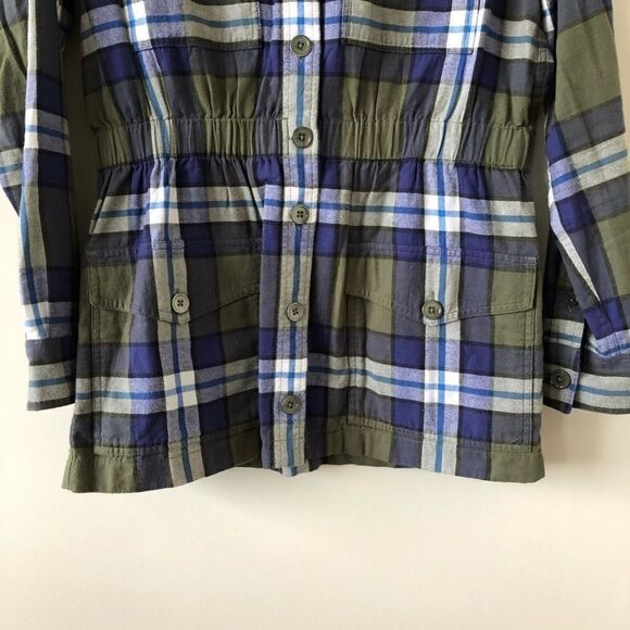 EQUIPMENT Monroe Flannel Shacket (Medium) - Picture 8 of 12